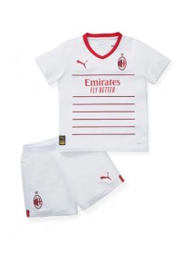 AC Milan Babyklær Borte Fotballdrakt til barn 2022-23 Korte ermer (+ Korte bukser)